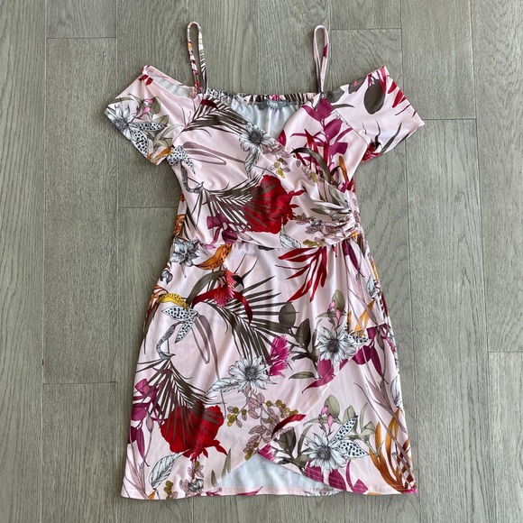 ASOS Dresses & Skirts - Love Cold Shoulder Floral Dress